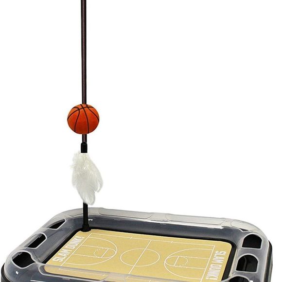 Pets First LA Clippers Basketball Cat Scratcher Toy - Picture 2 of 4